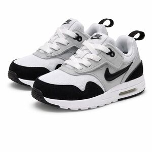 NEW Nike Air Max 1 EasyOn Toddler Sneakers 7C White Black
